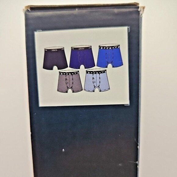 Levi's Men's Size S Boxer Brief Premium Soft Cotton 5 Pack Classic New in Box - Picture 4 of 15